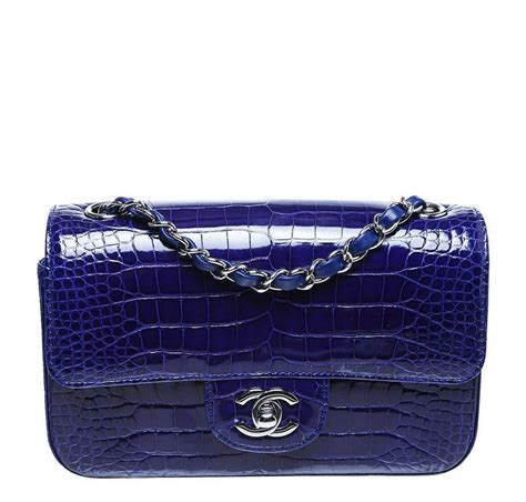 electric blue chanel bag|chanel blue flap bag.